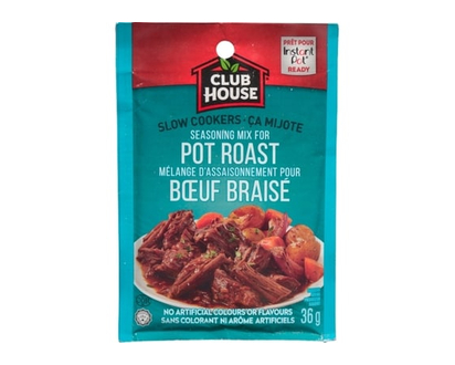 Club House Slow Cookers Pot Roast Seasoning Mix - 36.0 G