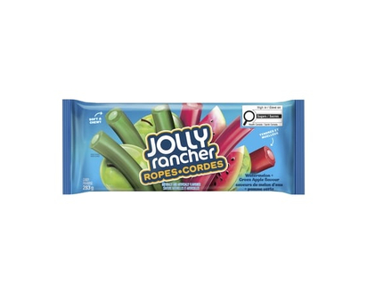JOLLY RANCHER Candy Ropes Watermelon + Green Apple Flavour - 283.0 G