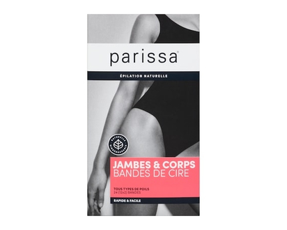 Parissa Legs & Body Wax Strips For All Hair Types - 24.0 EA