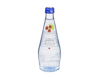 Clearly Canadian Sparkling Water Beverage Country Raspberry - 325.0 ML