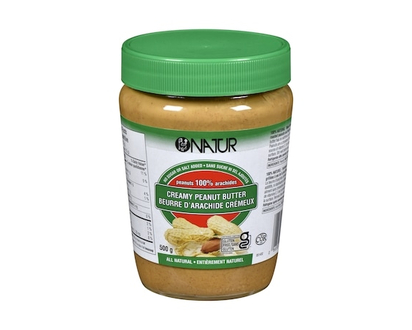 Natur Peanut Butter, Creamy - 500.0 G