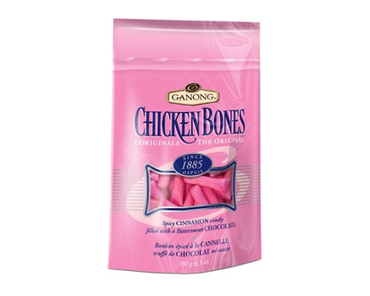 Ganong Original Chicken Bones Candy - 180.0 G