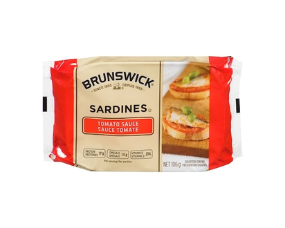 Brunswick Sardines, Tomato Sauce - 106.0 G