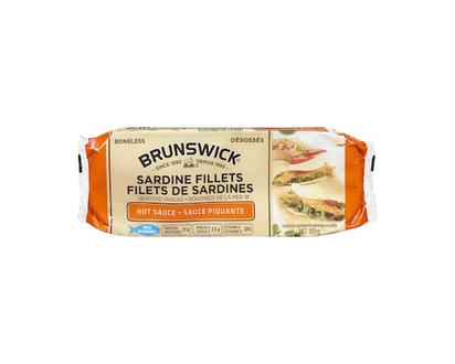 Brunswick Seafood Snacks, Louisiana Hot Sauce - 100.0 G