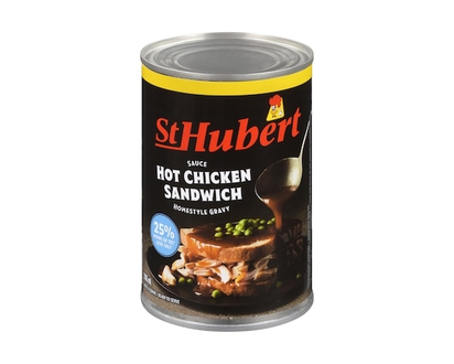 St Hubert Hot Chicken Sauce, Reduced Salt - 398.0 ML
