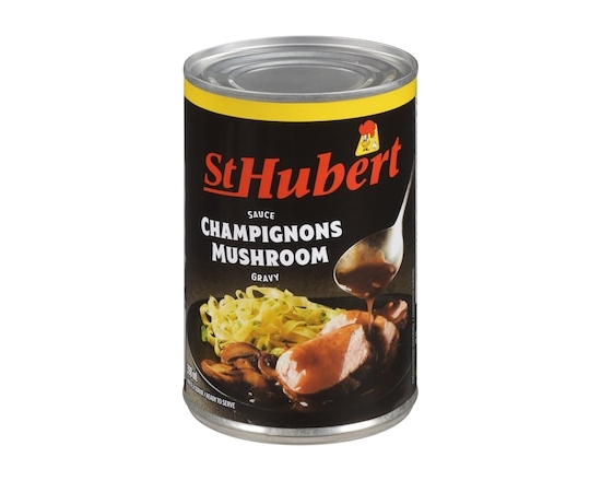 St Hubert Sauce brune aux champignons - 398.0 ML
