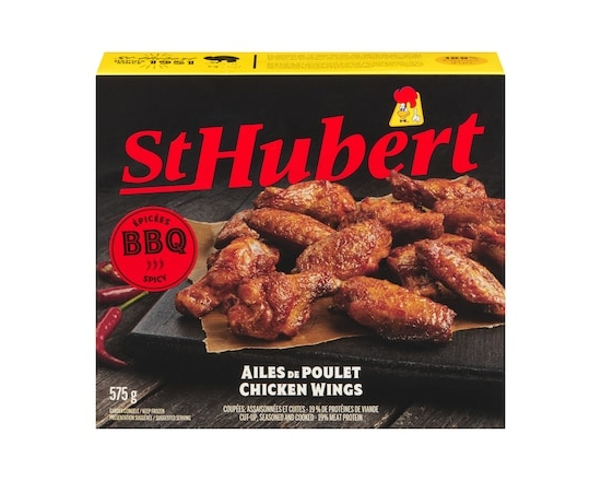 St Hubert Ailes de poulet BBQ épicé - 575.0 G