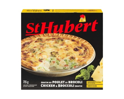 St Hubert Gratin au poulet et brocoli - 715.0 G