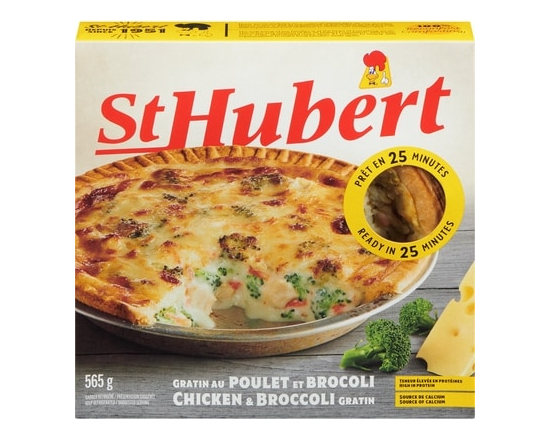St Hubert Gratin au poulet et brocoli - 565.0 G