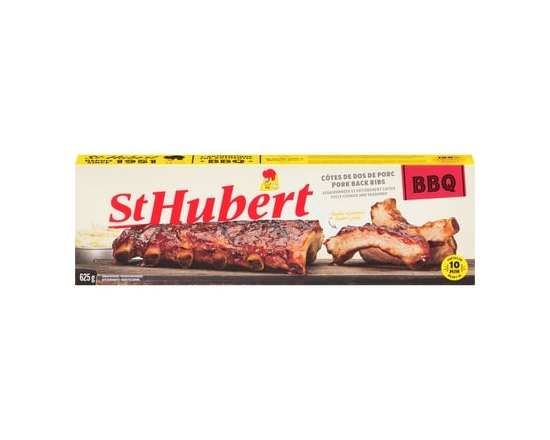 St Hubert Côte de dos de porc BBQ - 625.0 G