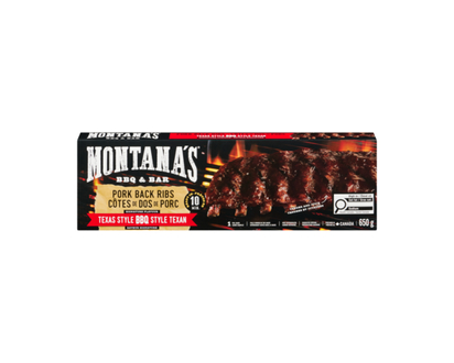 Montana's Montana's Texan BBQ Ribs - 650.0 G