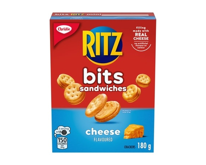 Ritz Bits Sandwich Crackers, Cheese, - 180 G