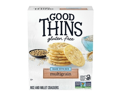 Christie Good Thins, Multigrain, Gluten Free Rice Crackers, light flavorful crunch - 100.0 G