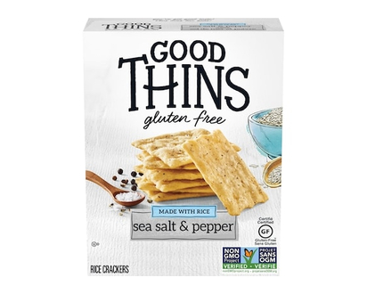 Christie Good Thins, Sea Salt & Pepper, Gluten Free Rice Crackers - 100.0 G