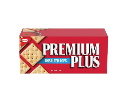 Christie Premium Plus Unsalted Tops Crackers, Canada's favourite soda cracker brand - 450.0 G