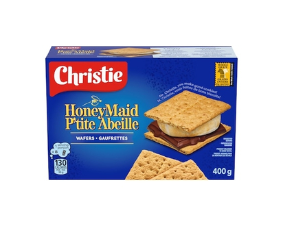 Christie Gaufrettes Graham Honey Maid, faites avec des grains entiers et du miel véritable - 400.0 G