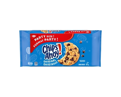 Christie CHIPS AHOY! Original Cookies, Chocolate Chip, Party Size - 637.0 G