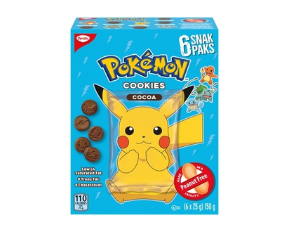 Christie Pokemon Cocoa Snack packs, Made in a Peanut-Free Facility - 150.0 G