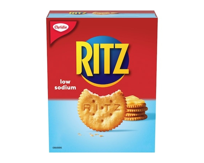 Christie RITZ Low Sodium Crackers, classic cracker is great for pairing, Eat on its own or topped - 180.0 G