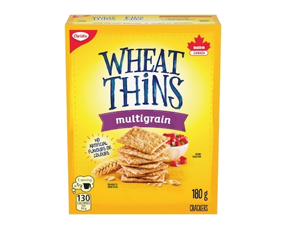 Christie WHEAT THINS Multigrain Crackers, Baked with the goodness of wheat - 180.0 G