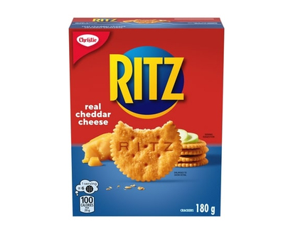 Christie Ritz Real Cheddar Cheese Crackers - 180.0 G