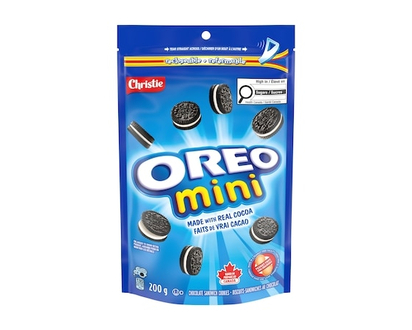 Christie OREO Mini Original Chocolate Sandwich Cookies, Limited Edition Disney Packaging â€“ while supplies last - 200.0 G