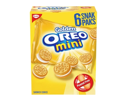 Christie OREO, Mini Golden Cookies, Snack Pack, School Snacks - 150.0 G