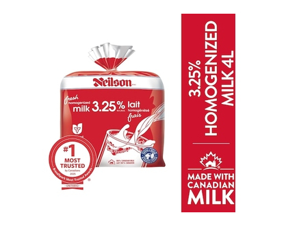 Neilson 3.25% Homogenized Milk - 4.0 L