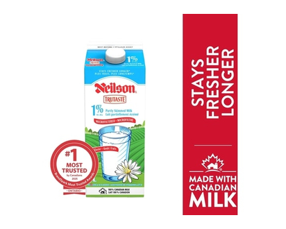 Neilson 1% Microfiltered Milk - 2.0 L