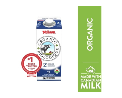 Neilson 2% Organic Milk - 2.0 L