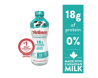 Neilson Ultrafiltered 0% Skim Milk - 1.0 L