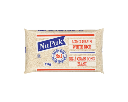 Nupak Long Grain White Rice - 2.0 KG