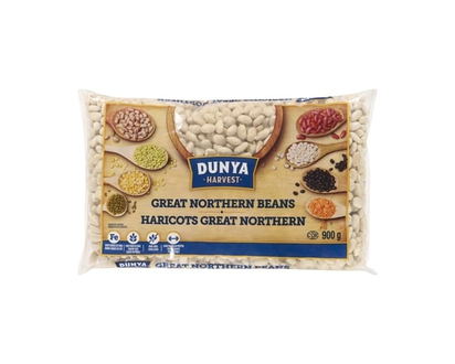 Dunya Harvest Great Northern Beans - 900.0 G