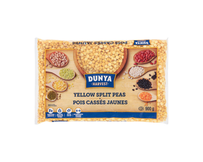 Dunya Harvest Yellow Split Peas - 900.0 G