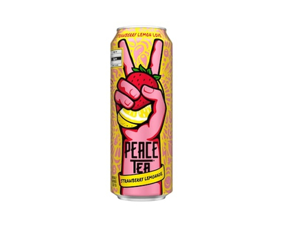 Peace Tea Iced Tea Strawberry Lemon Love Can - 695.0 ML