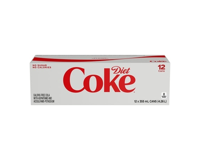 Coca-Cola Diet Cola Fridge Pack Cans - 355.0 ML