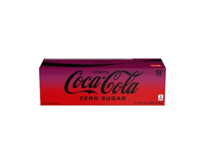 Coke Zero Cherry-Flavoured - 12 PK