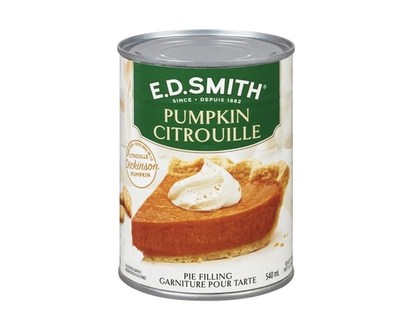 ED Smith Pumpkin Pie Filling - 540.0 ML