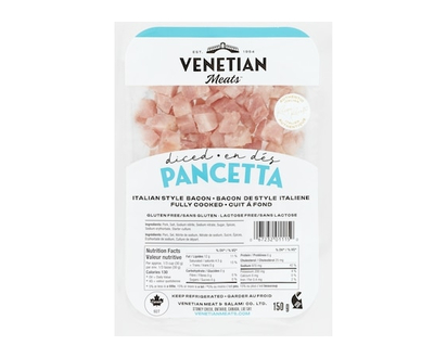 Venetian Italian Style Bacon Pancetta - 150.0 G