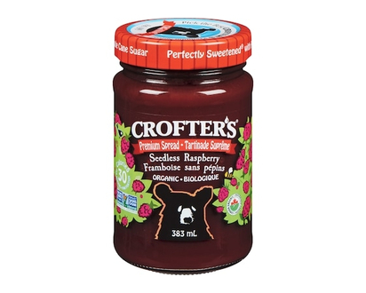 Crofter's Organic Seedless Raspberry Spread - 383.0 ML
