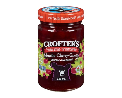 Crofter's Premium Spread Morello Cherry Organic - 383.0 ML