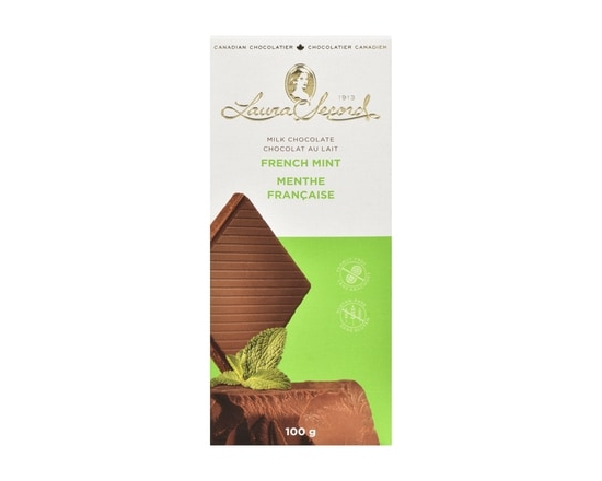 Laura Secord Chocolat au lait menthe française - 100.0 G