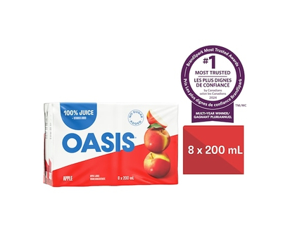 Oasis Apple Juice - 200.0 ML