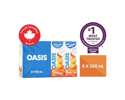 Oasis Orange Pure Breakfast Juice - 200.0 ML