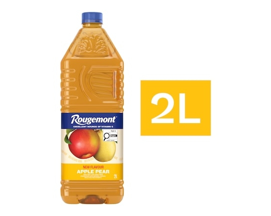 100% Pure Apple Pear Juice - 2.0 L