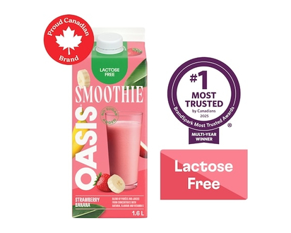 Oasis Fraise et banane Smoothie - 1.6 L