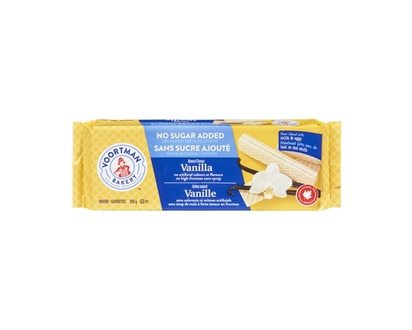 Voortman No Sugar Added Vanilla - 250.0 G