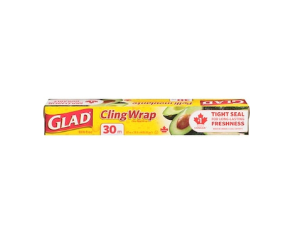 Glad ClingWrap Plastic Wrap, 30m - 30.0 M