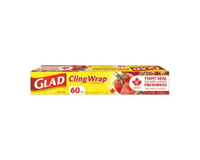 Glad ClingWrap Plastic Wrap, 60m - 60.0 M