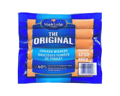 Maple Lodge Farms Saucisses de poulet Maple Lodge - 450.0 G